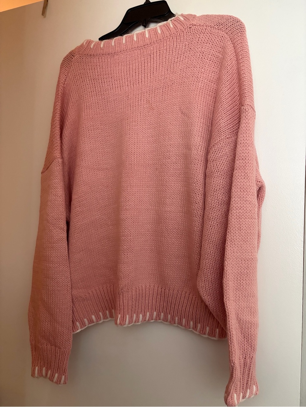 Pink Bow Crewneck Sweater - NWT - Picture 4 of 4